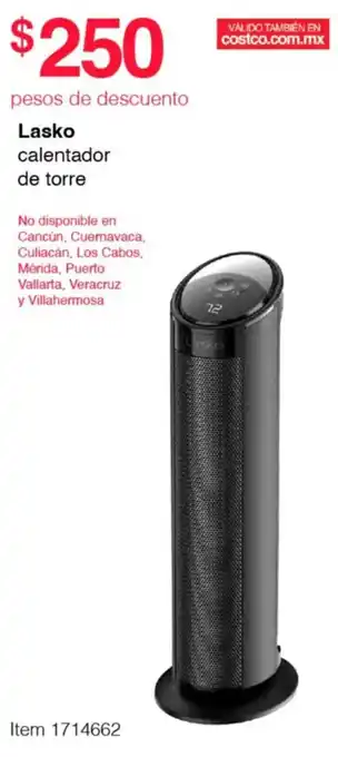 Lasko calentador de torre