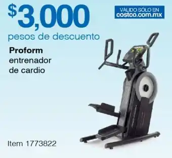 Proform entrenador de cardio