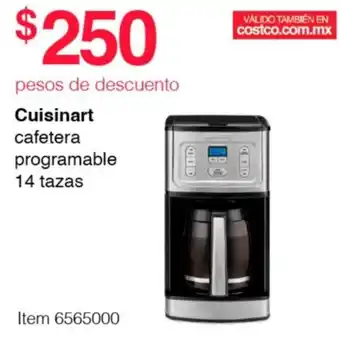 Cuisinart cafetera programable 14 tazas