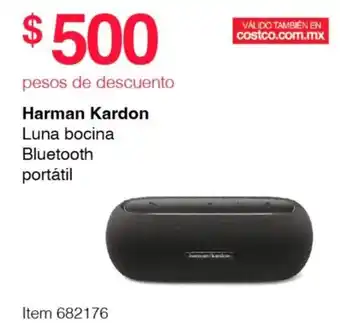 Costco Harman Kardon Luna bocina Bluetooth portátil oferta