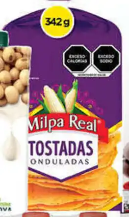 Bodega Aurrerá Milpa Real Tostadas 342g oferta