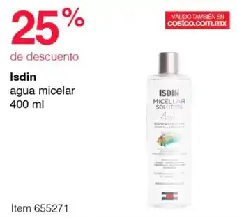 Isdin agua micelar 400 ml