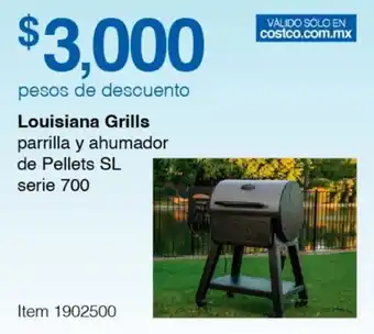 Louisiana Grills parrilla y ahumador de Pellets SL serie 700