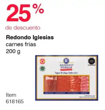 Costco Redondo Iglesias carnes frías 200 g oferta