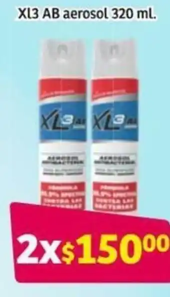 XL3 AB Aerosol 320ml
