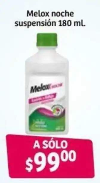 Soriana Híper Melox Noche Suspensión 180ml oferta