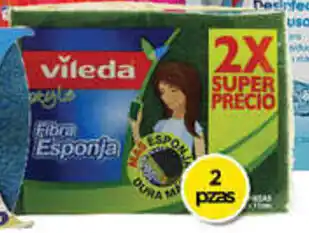 Bodega Aurrerá Vileda Esponja 2 pzas oferta