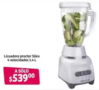 Licuadora Proctor Silex 4 Velocidades 1,4L