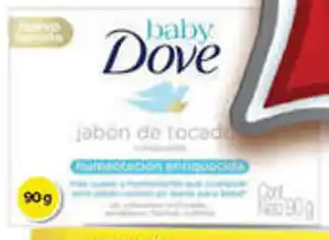 Bodega Aurrerá baby Dove jabón de tocado 90g oferta