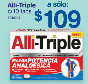 Alli-Triple c/10 tabs.