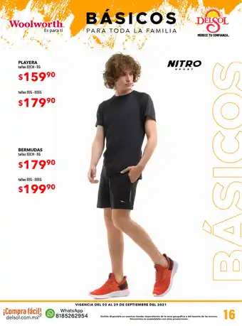 Bermudas tallas EECH-EG