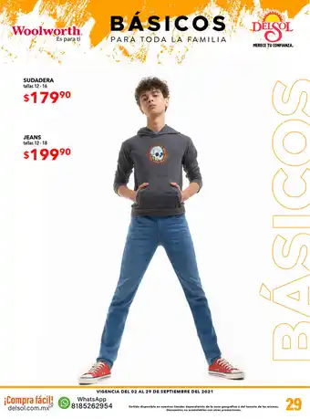 Woolworth Jeans Tallas 12 - 18 oferta
