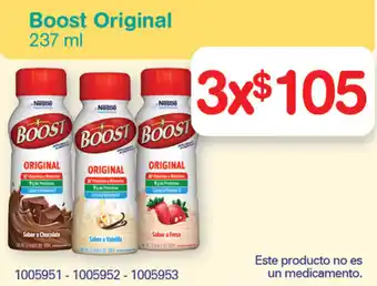 Farmacias Benavides Boost Original 3x237ml oferta