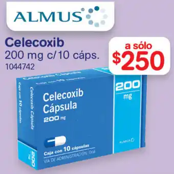 Celecoxib 200mg c/10 cáps.