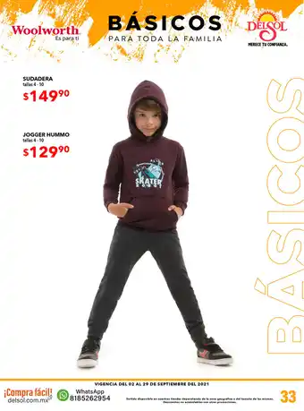 Jogger Hummo tallas 4-10