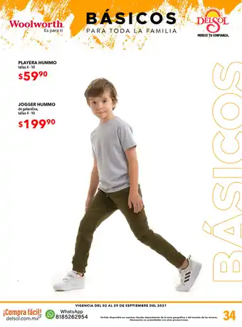 Woolworth Playera Hummo Tallas 4-10 oferta