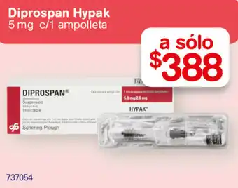 Diprospan Hypak 5mg c/1 ampolleta
