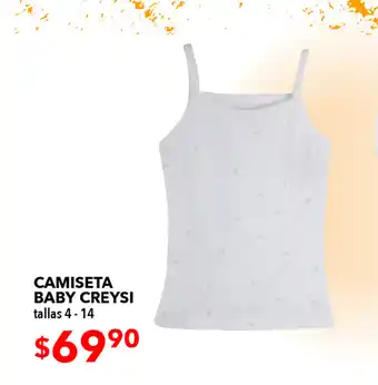Woolworth Camiseta Baby Creysi tallas 4 - 14 oferta