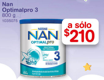 Farmacias Benavides Nan Optimalpro 3 800g oferta
