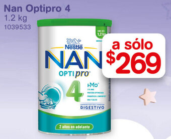 Farmacias Benavides Nan Optipro 4 1.2kg oferta