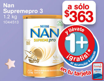 Farmacias Benavides Nan Supremepro 3 1.2kg oferta