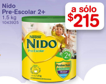 Farmacias Benavides Nido Pre-Escolar 2+ 1.5kg oferta