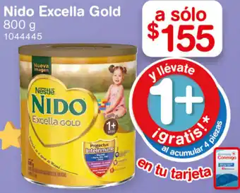 Farmacias Benavides Nido Excella Gold 800g oferta