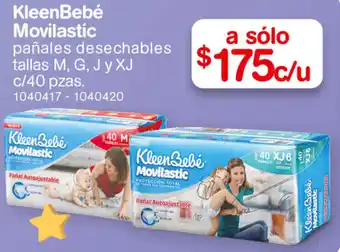 Farmacias Benavides KleenBebé Movilastic c/40 pzas. oferta