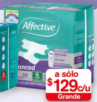 Farmacias Benavides Affective Advanced y Active Grande c/10 piezas oferta