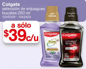 Farmacias Benavides Colgate Selección de Enjuagues Bucales 250ml oferta