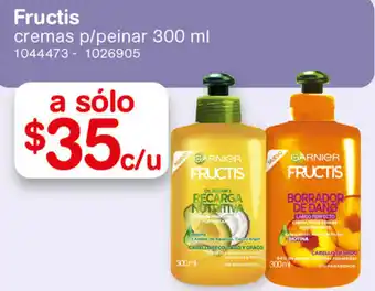 Fructis Cremas p/Peinar 300ml