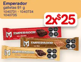 Farmacias Benavides Emperador Galletas 2x91g oferta