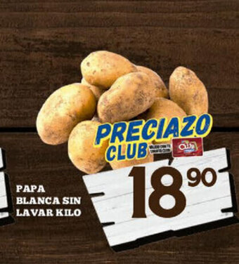 Alsuper Papa Blanca Sin Lavar Kilo oferta