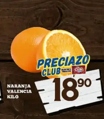 Naranja Valencia Kilo