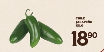 Alsuper Chile Jalapeño Kilo oferta