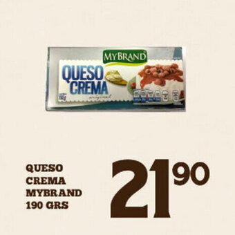 Queso Crema Mybrand 190 grs