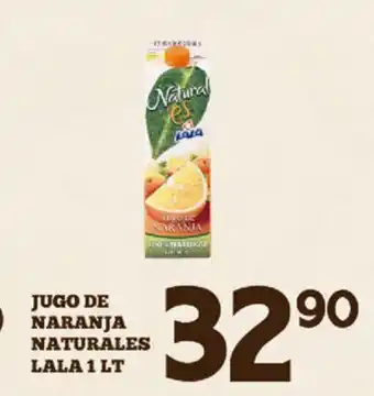 Alsuper Jugo naranja Naturales Lala 1 lt oferta