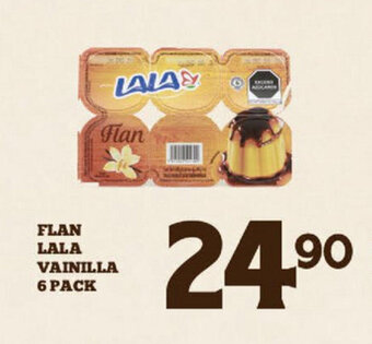Alsuper Flan Lala Vainilla 6 Pack oferta