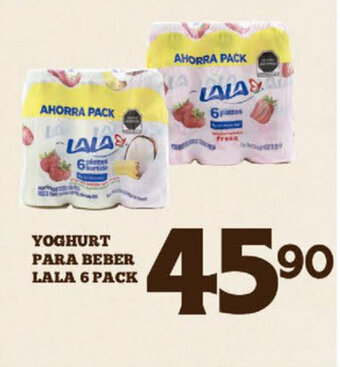 Alsuper Yoghurt para Beber Lala 6 Pack oferta
