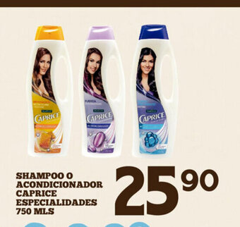 Alsuper Shampoo O Acondicionador Caprice Especialidades 750mls oferta