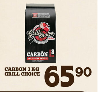 Alsuper Carbon 3kg Grill Choice oferta
