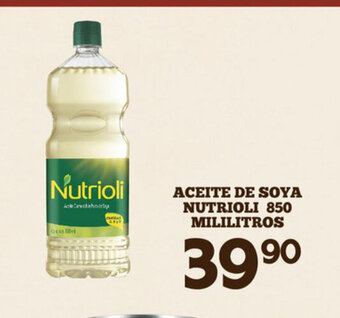 Alsuper Aceite De Soya Nutrioli 850 Mililitros oferta