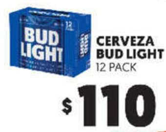 Merco Cerveza Bud Light 12 pack oferta