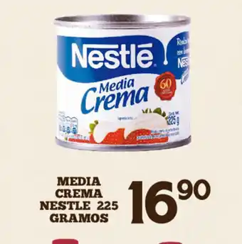 Alsuper Media Crema Nestle 225 Gramos oferta