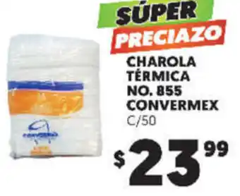 Merco Charola Térmica No. 855 Convermex C/50 oferta