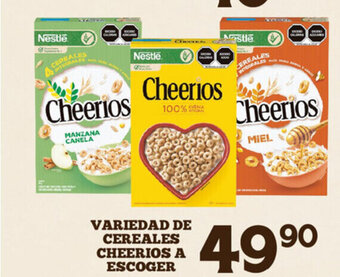 Alsuper Variedad de Cereales Cheerios A Escoger oferta