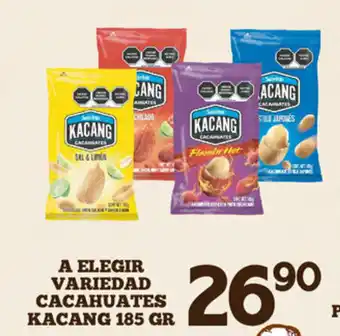 Alsuper A Elegir Variedad Cacahuates Kacang 185 Gr oferta