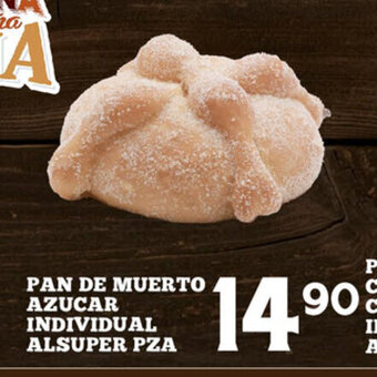 Pan de Muerto Azucar Individual Alsuper Pza
