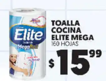 Merco Toalla Cocina Elite Mega 160 Hojas oferta