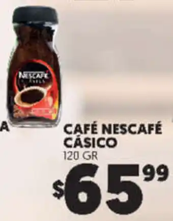 Merco Café Nescafé Cásico 120g oferta